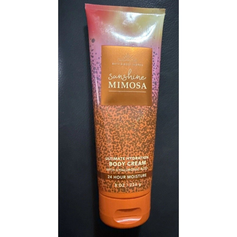BATH AND BODY WORKS Ultimate Hydration Body Cream 24 Hour 8 oz Sunshine Mimosa